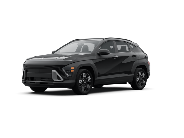 2025 Hyundai Kona SEL, front three-quarter view, paint 1 of 8