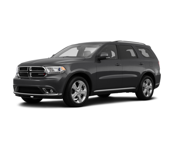 2015 Dodge Durango Limited, front three-quarter view, paint 1 of 8
