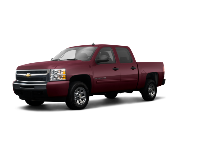 2009 Chevrolet Silverado 1500 Work Truck, front three-quarter view, paint 1 of 8
