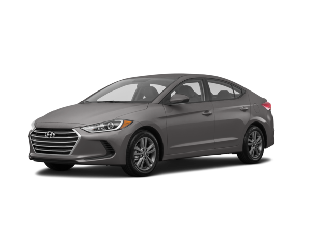 2017 Hyundai Elantra SE, front three-quarter view, paint 1 of 8