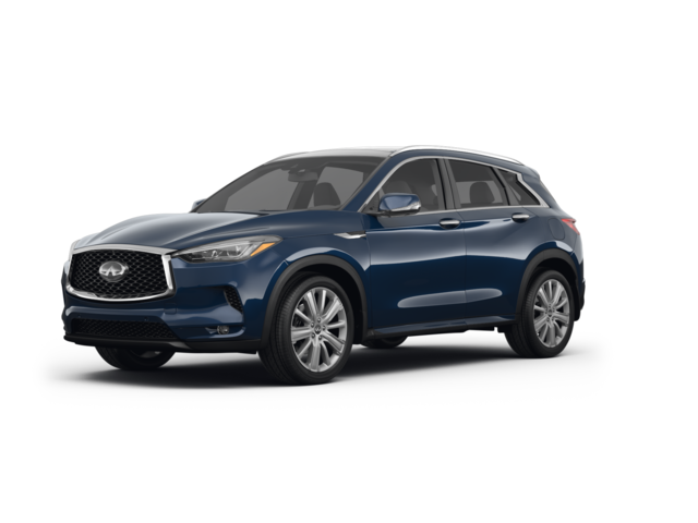 2023 INFINITI QX50 SENSORY, front three-quarter view, paint 1 of 8