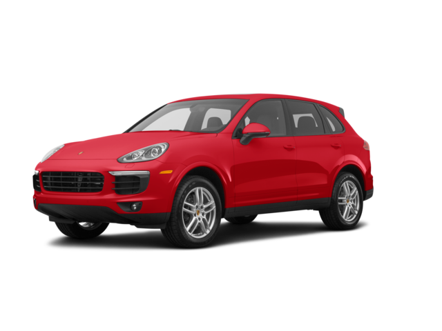 2017 Porsche Cayenne Platinum Edition, front three-quarter view, paint 1 of 8