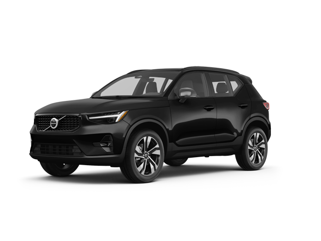 2026 Volvo XC40 B4 Core, front three-quarter view, paint 1 of 8