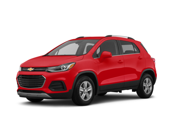 2017 Chevrolet Trax LT, front three-quarter view, paint 1 of 8