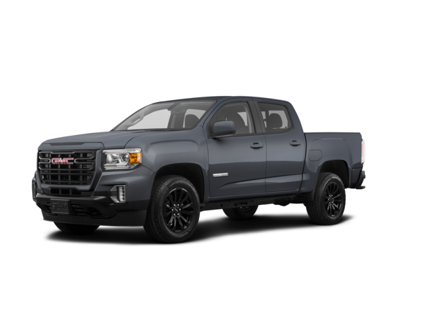 2022 GMC Canyon Elevation, front three-quarter view, paint 1 of 7