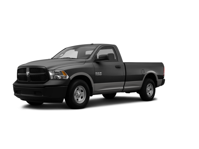 2014 Ram 1500 Tradesman, front three-quarter view, paint 1 of 8