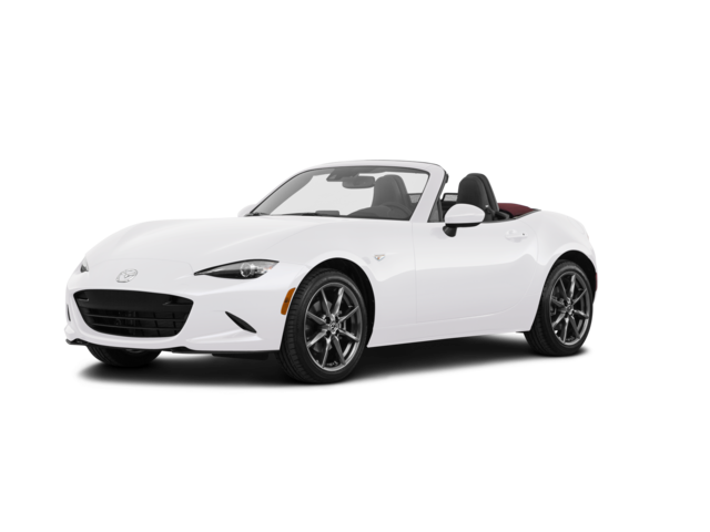 2018 Mazda MX-5 Miata Grand Touring, front three-quarter view, paint 1 of 7