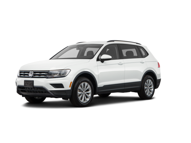 2019 Volkswagen Tiguan S, front three-quarter view, paint 1 of 8