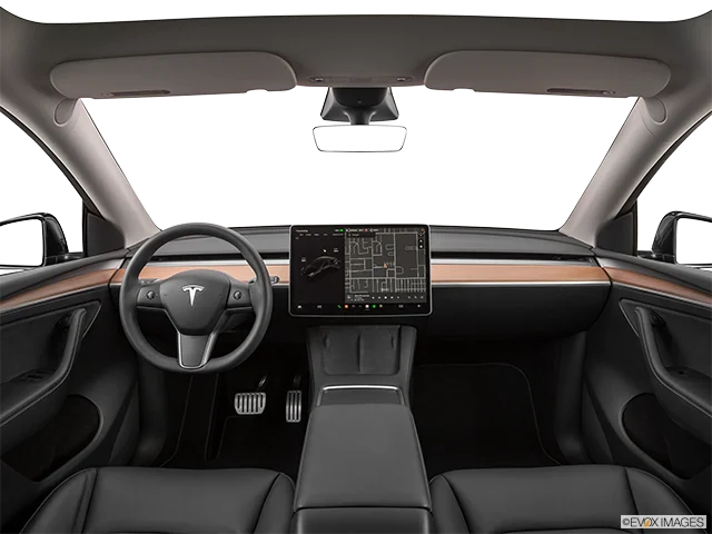 2026 Tesla Model Y | Centered wide dash shot