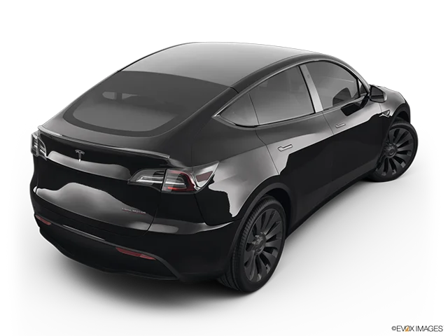 2026 Tesla Model Y | Rear 3/4 angle view