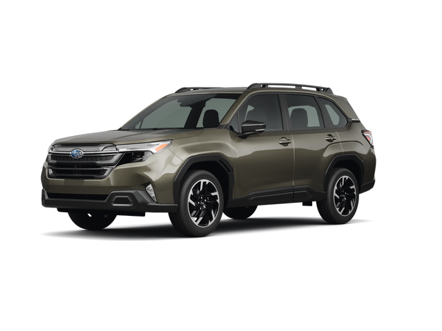 2025 Subaru Forester Limited, front three-quarter view, paint 1 of 8