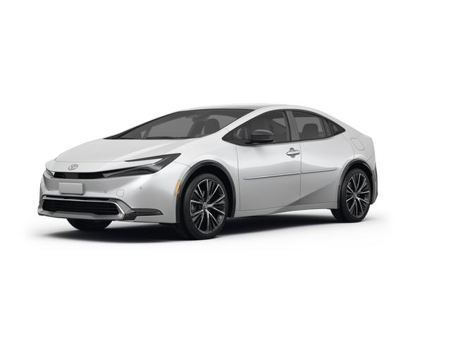 2025 Toyota Prius Limited, front three-quarter view, paint 1 of 7