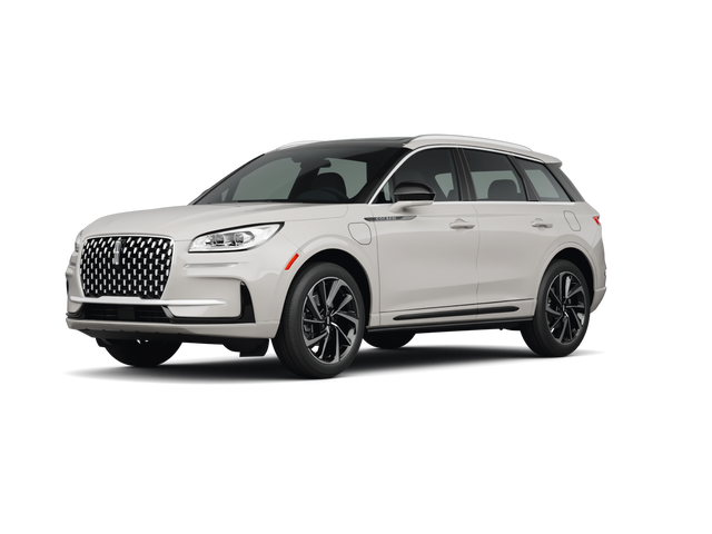 2025 Lincoln Corsair Grand Touring, front three-quarter view, paint 1 of 8