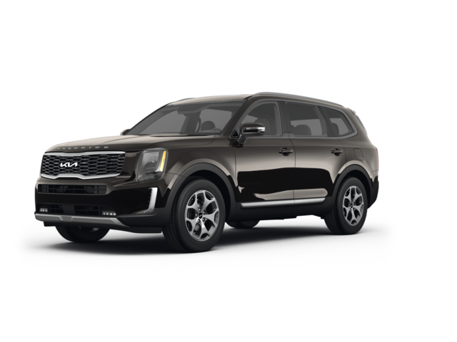 2022 Kia Telluride EX, front three-quarter view, paint 1 of 8
