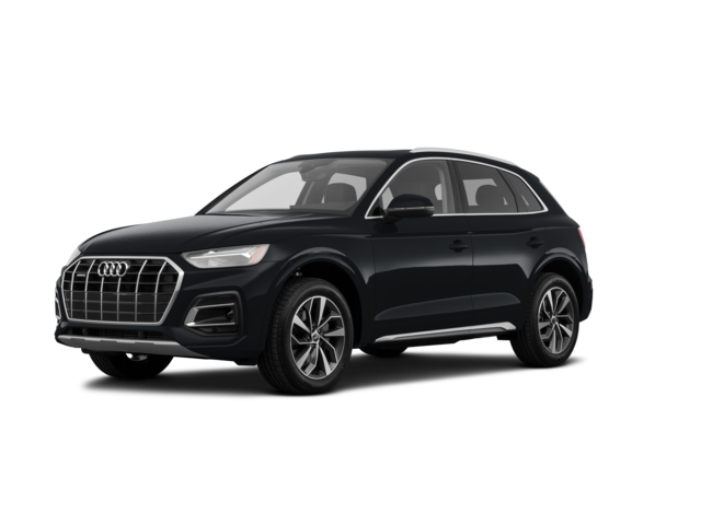 2021 Audi Q5 Premium Plus, front three-quarter view, paint 1 of 7
