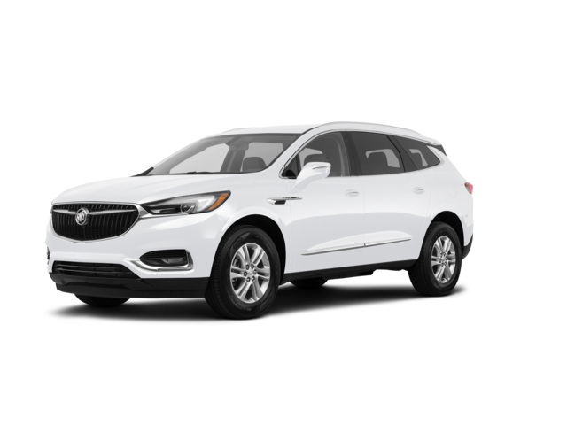 2021 Buick Enclave Essence, front three-quarter view, paint 1 of 8
