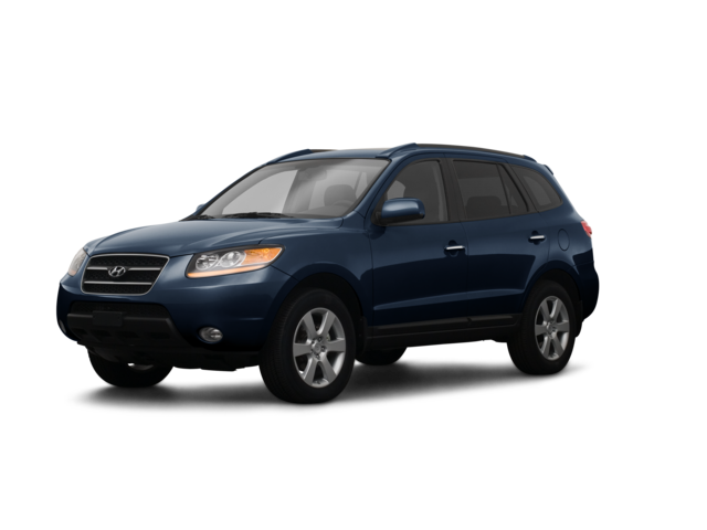 2008 Hyundai Santa Fe Limited, front three-quarter view, paint 1 of 8