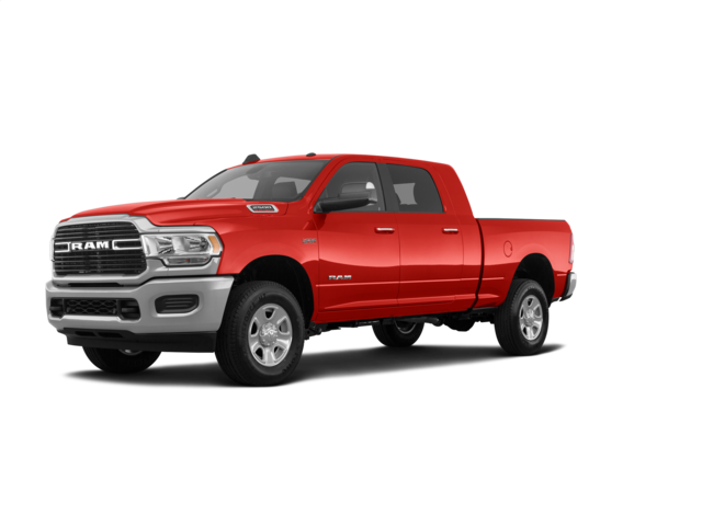 2019 Ram 2500 Big Horn, front three-quarter view, paint 1 of 2