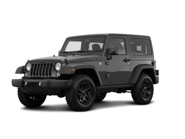 2016 Jeep Wrangler Black Bear, front three-quarter view, paint 1 of 8