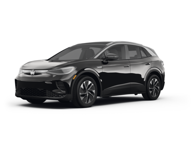 2021 Volkswagen ID.4 Pro, front three-quarter view, paint 1 of 8
