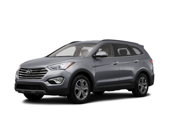 2013 Hyundai Santa Fe GLS, front three-quarter view, paint 1 of 8