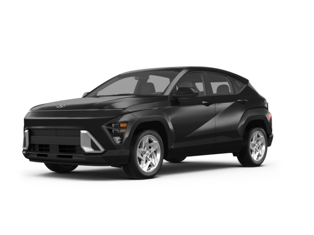 2025 Hyundai Kona SE, front three-quarter view, paint 1 of 8