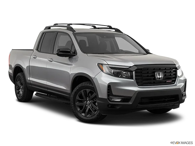 2026 Honda Ridgeline | Front passenger 3/4 w/ wheels turned
