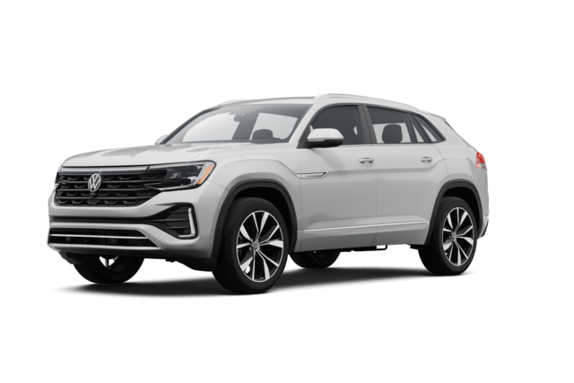 2024 Volkswagen Atlas Cross Sport SEL Premium R-Line, front three-quarter view, paint 1 of 8
