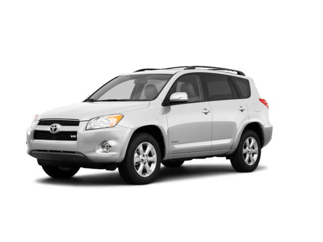 2009 Toyota RAV4 Limited, front three-quarter view, paint 1 of 8