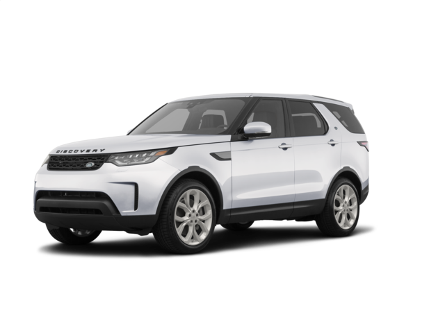2019 Land Rover Discovery SE, front three-quarter view, paint 1 of 2