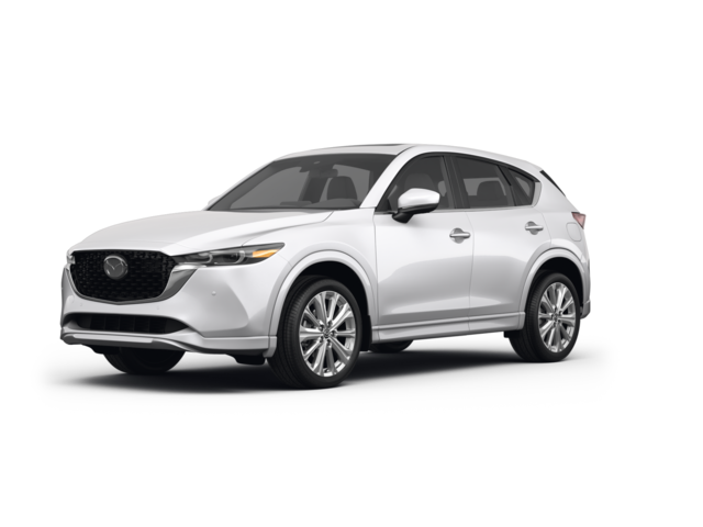 2022 Mazda CX-5 2.5 Turbo Signature, front three-quarter view, paint 1 of 8