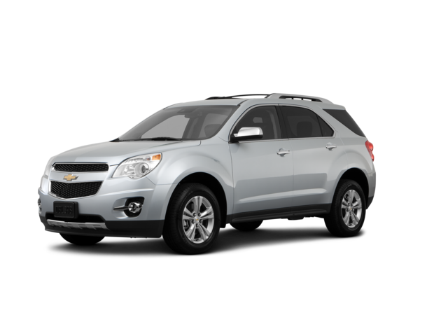 2013 Chevrolet Equinox LTZ, front three-quarter view, paint 1 of 8
