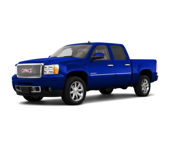 2010 GMC Sierra 1500 Denali, front three-quarter view, paint 1 of 8