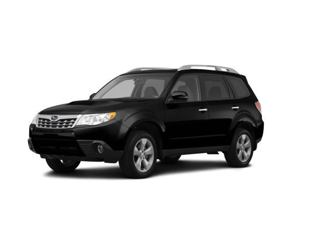 2012 Subaru Forester 2.5XT Touring, front three-quarter view, paint 1 of 8