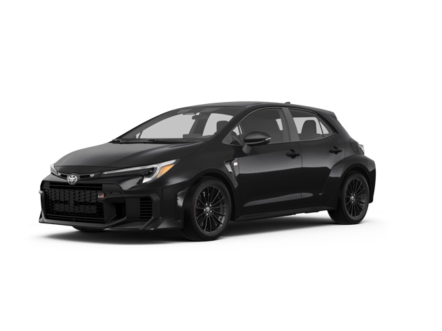 2025 Toyota GR Corolla Core, front three-quarter view, paint 1 of 3