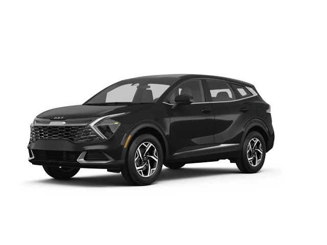 2024 Kia Sportage LX, front three-quarter view, paint 1 of 7