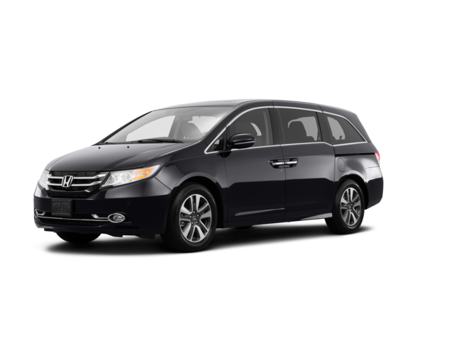 2017 Honda Odyssey Touring Elite, front three-quarter view, paint 1 of 7