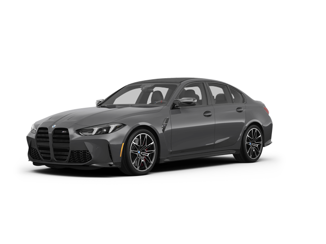 2026 BMW M3 Competition, front three-quarter view, paint 1 of 8