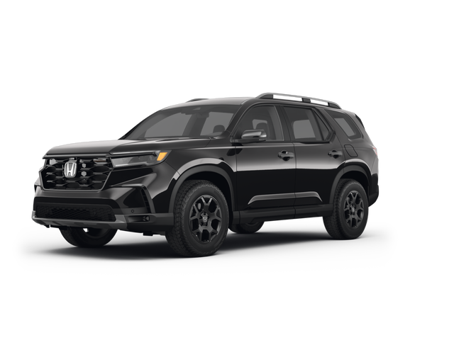 2023 Honda Pilot Touring, front three-quarter view, paint 1 of 8