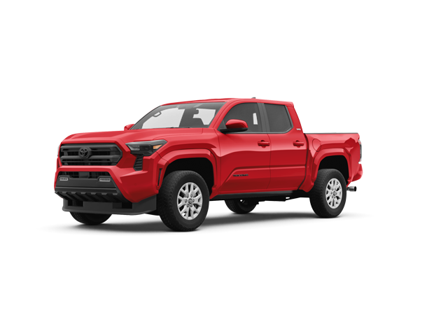 2026 Toyota Tacoma SR5, front three-quarter view, paint 1 of 6