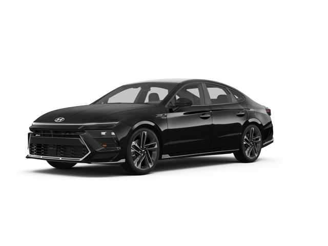 2024 Hyundai Sonata N Line, front three-quarter view, paint 1 of 8
