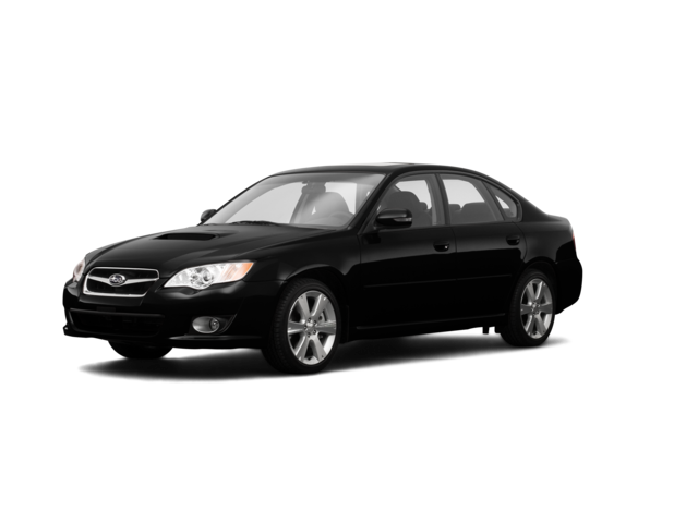 2009 Subaru Legacy 2.5GT spec.B, front three-quarter view, paint 1 of 8