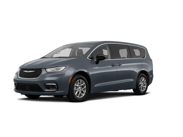 2025 Chrysler Pacifica Select PHEV, front three-quarter view, paint 1 of 8