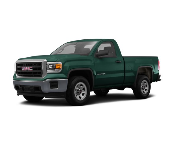 2015 GMC Sierra 1500 Base, front three-quarter view, paint 1 of 8