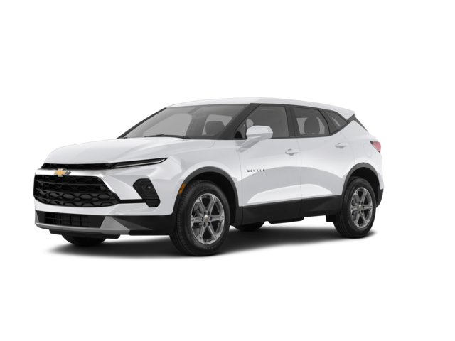 2023 Chevrolet Blazer 2LT, front three-quarter view, paint 1 of 7