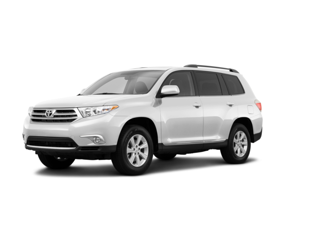 2011 Toyota Highlander SE, front three-quarter view, paint 1 of 8
