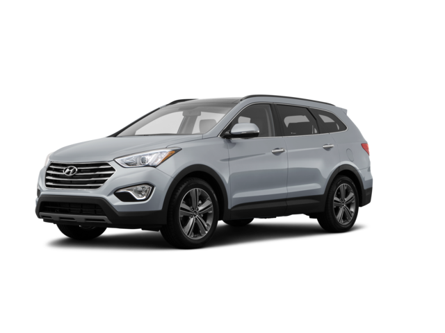 2014 Hyundai Santa Fe GLS, front three-quarter view, paint 1 of 8