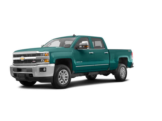2016 Chevrolet Silverado 2500 HD LTZ, front three-quarter view, paint 1 of 8