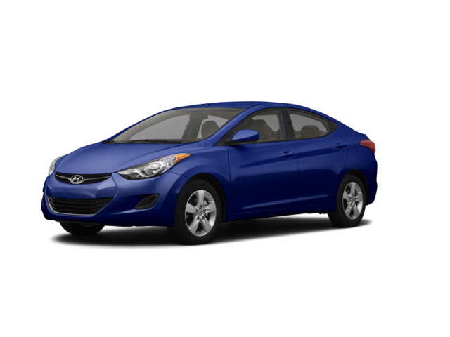2011 Hyundai Elantra GLS, front three-quarter view, paint 1 of 8