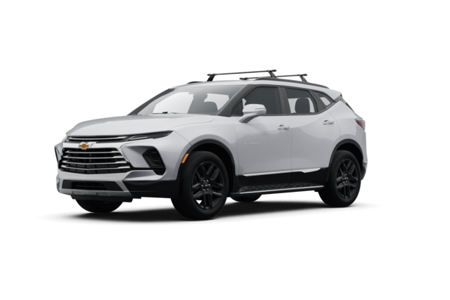 2024 Chevrolet Blazer Premier, front three-quarter view, paint 1 of 8